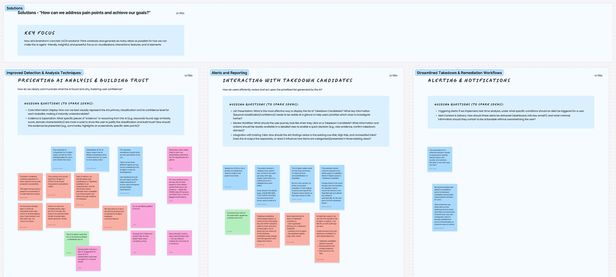 Brainstorming Solutions