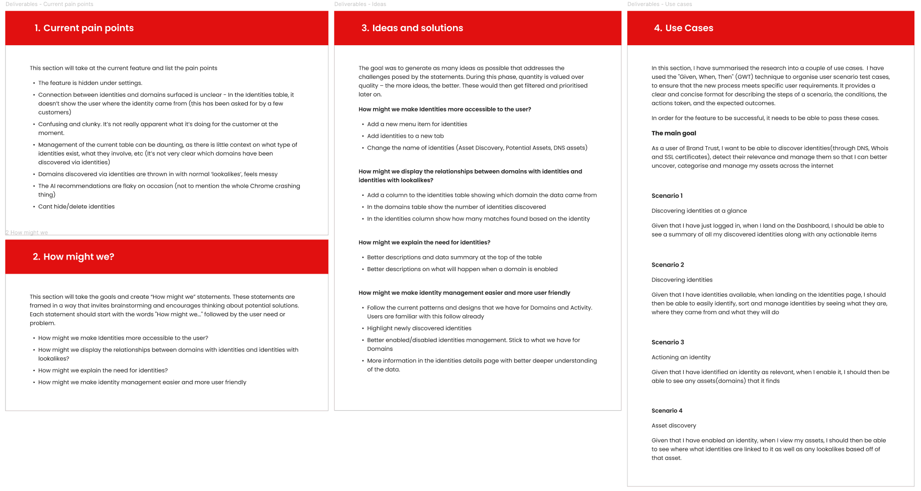 Defining the Problem: How Might We Statements