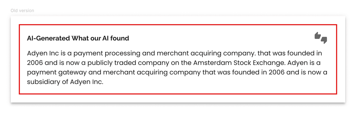 Initial Identity modal